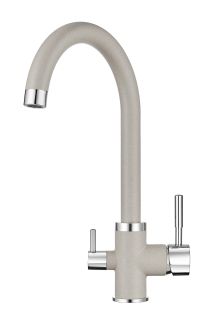 Смеситель Granula для кухни GR-2168 базальт